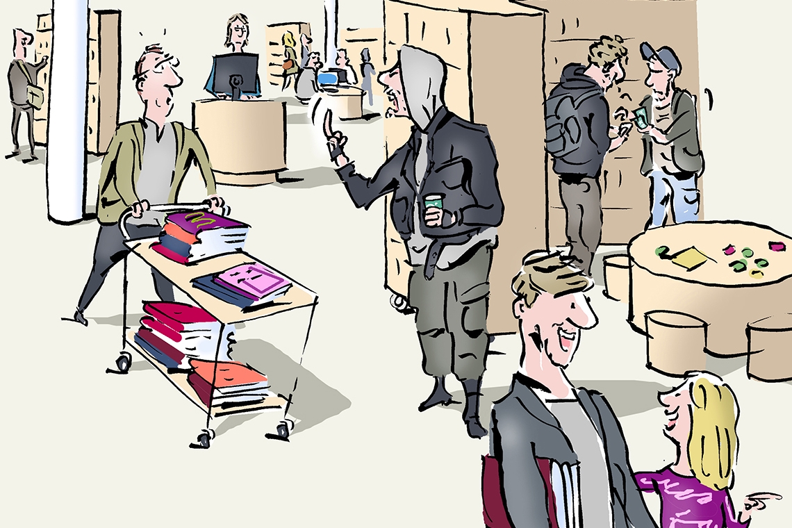 Bibliotek er ingen søndagsskole
