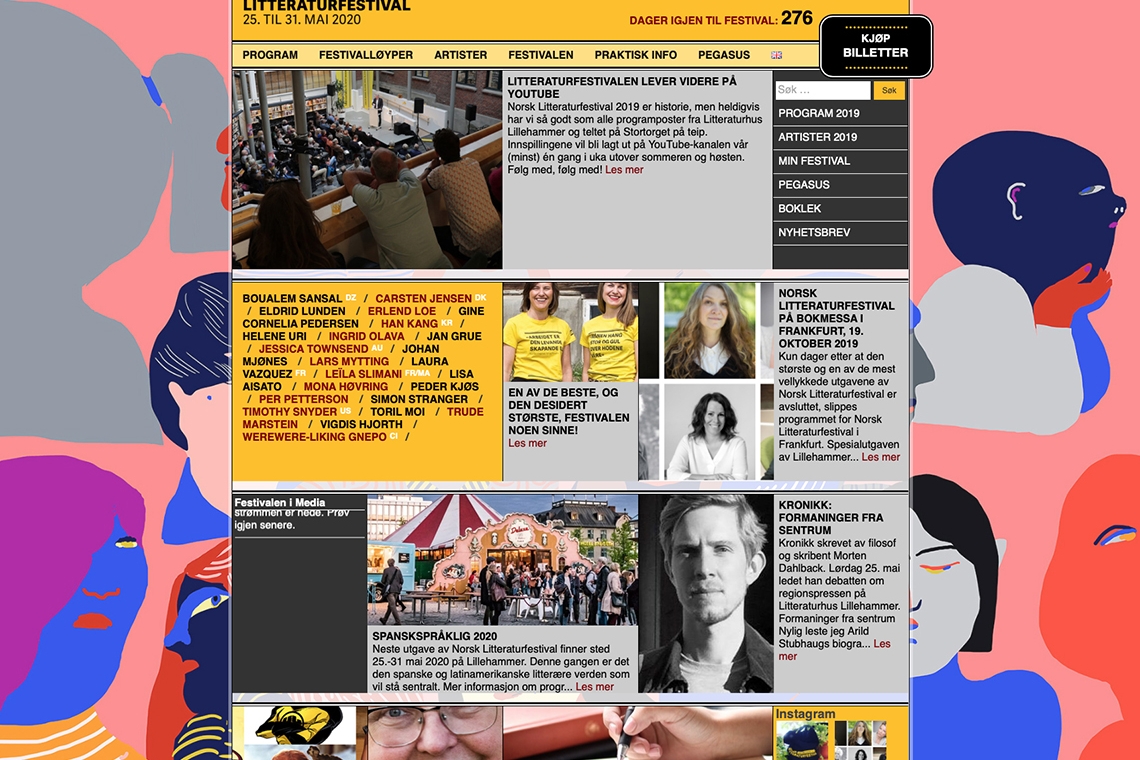 La festivalene blomstre